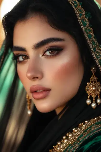 Middle Eastern Elegance style AI generated image