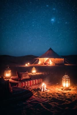 Desert Oasis style AI generated image