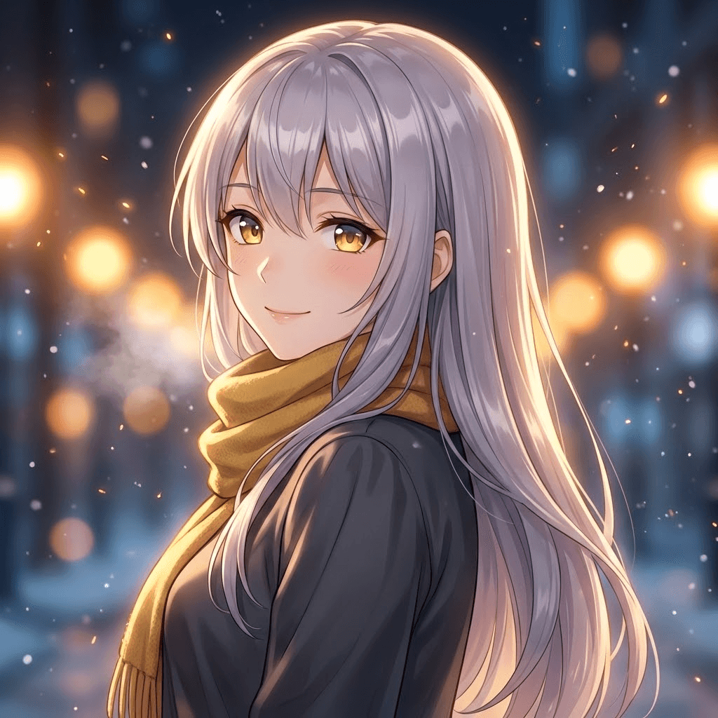 Cinematic anime night city portrait - Rynjer AI Anime Generator